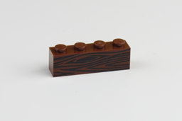 Show details for 1 x 4 - Brick Reddish Brown - Holzoptik schwarz Picture of 1 x 4 - Brick Reddish Brown - Holzoptik schwarz