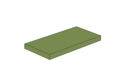 Show details for 2x4 - Tile Olive Picture of 2x4 - Tile Olive