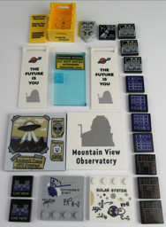 Show details for Bricklink 910027 Bergsternwarte Custom Package Picture of Bricklink 910027 Bergsternwarte Custom Package