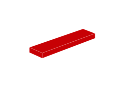 Show details for 1 x 4 - Fliese Red Picture of 1 x 4 - Fliese Red