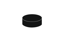 Show details for Rund 1 x 1 - Fliese Black Picture of Rund 1 x 1 - Fliese Black