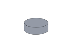 Show details for Rund 1 x 1 - Fliese Light Bluish Gray Picture of Rund 1 x 1 - Fliese Light Bluish Gray