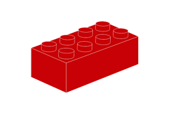 Show details for 2 x 4 - Red Picture of 2 x 4 - Red