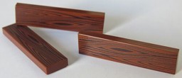 Show details for 1 x 4 - Fliese Reddish Brown - Holzoptik schwarz Picture of 1 x 4 - Fliese Reddish Brown - Holzoptik schwarz
