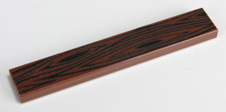 Show details for 1 x 6 - Fliese  Reddish Brown - Holzoptik schwarz Picture of 1 x 6 - Fliese  Reddish Brown - Holzoptik schwarz
