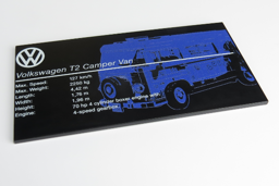 Show details for P130 Plakette 10279 -Camper- Picture of P130 Plakette 10279 -Camper-