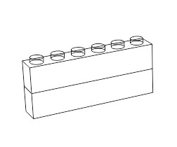 Picture of 1 x 6 x 2 - White