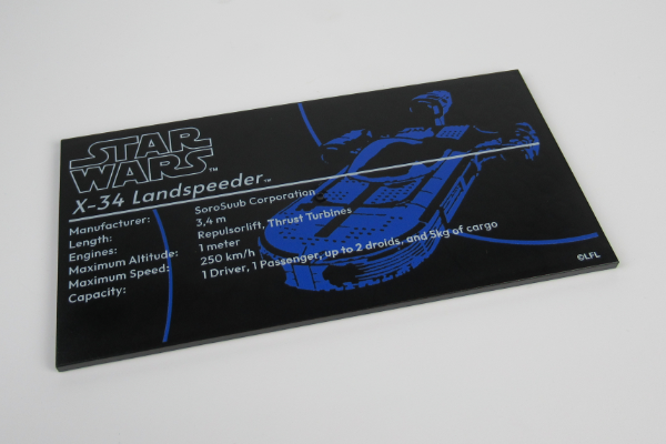 P265 Plakette 75341 Land Speederの画像