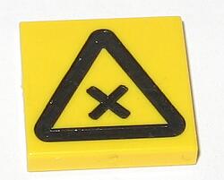 2 x2  -  Fliese gelb - Gesundheitsschädlichの画像