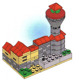 Picture of Lego Burg Nürnberg - Set Nuremberg