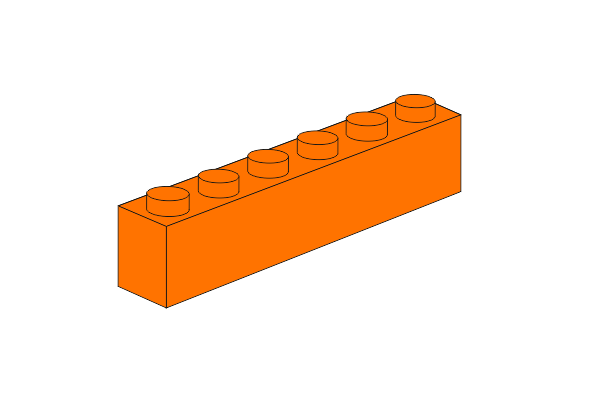 1 x 6 - Orangeの画像