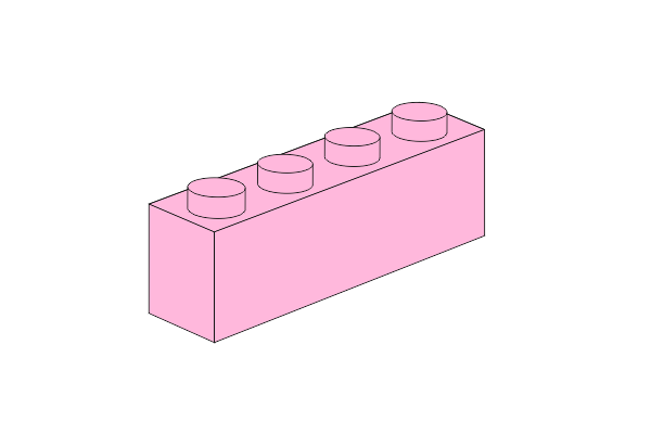Picture of 1 x 4 - Pink