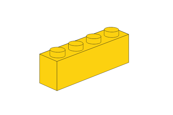 图片 1 x 4 - Gelb