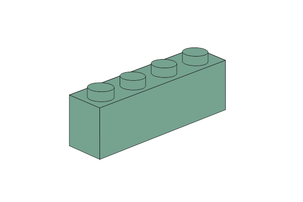 Picture of 1 x 4 - Sandgreen