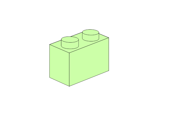 1 x 2 - Yellowish Green의 그림