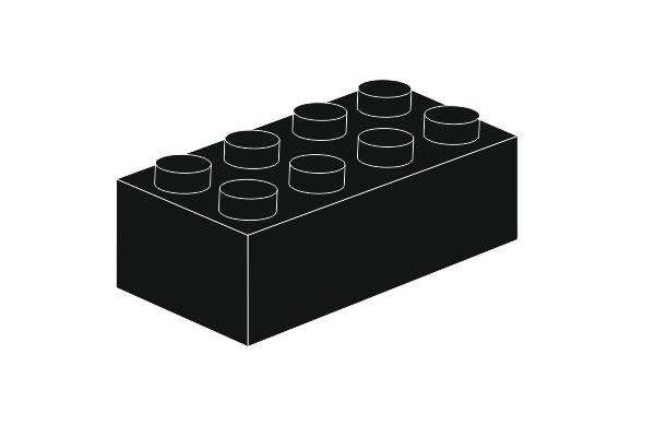 Picture of 2 x 4 - Black