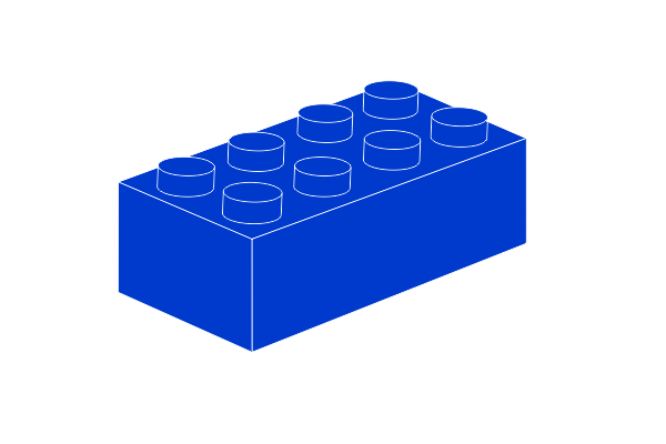 Picture of 2 x 4 - Blau