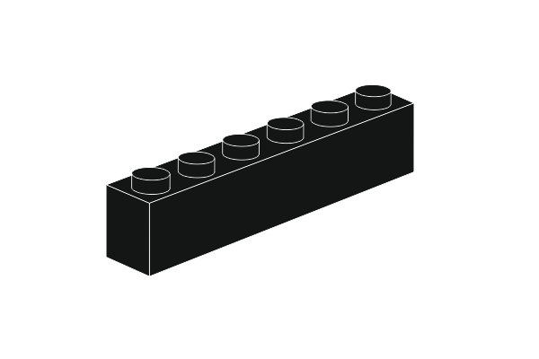 Picture of 1 x 6 - Black