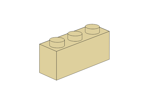 Picture of 1 x 3 - Tan