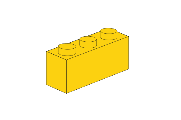 Picture of 1 x 3 - Yellow
