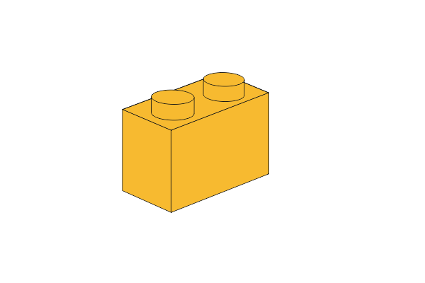 Picture of 1 x 2 - Bright Light Orange