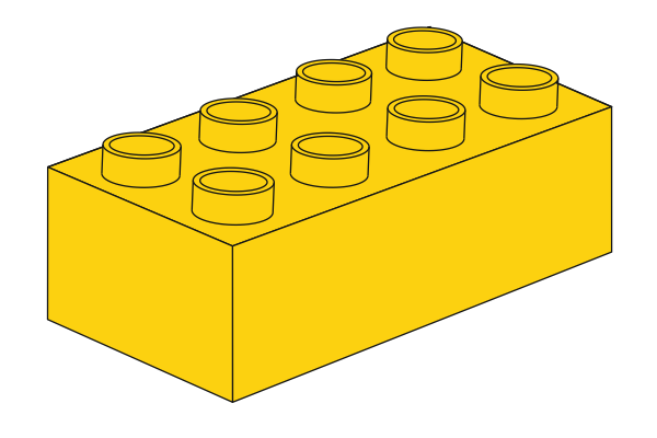 图片 Noppenstein 2 x 4 Gelb