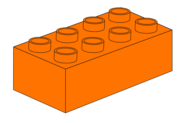 Noppenstein 2 x 4 Orangeの画像