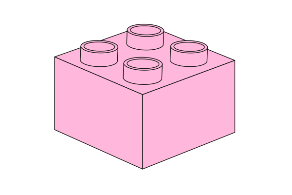 图片 Noppenstein 2 x 2 Rosa