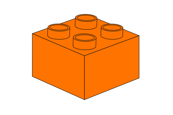 Noppenstein 2 x 2 Orangeの画像