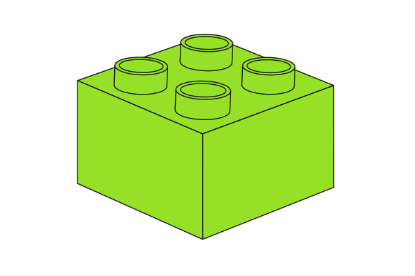 Noppenstein 2 x 2 Hellgrünの画像