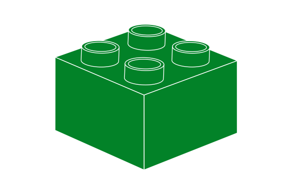 Noppenstein 2 x 2 Grünの画像