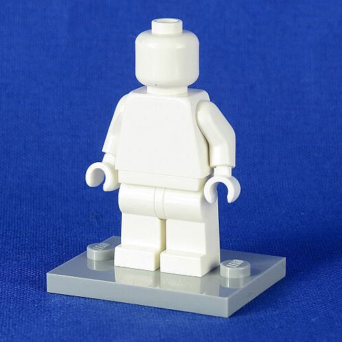 Picture of Minifigure Plate Grey