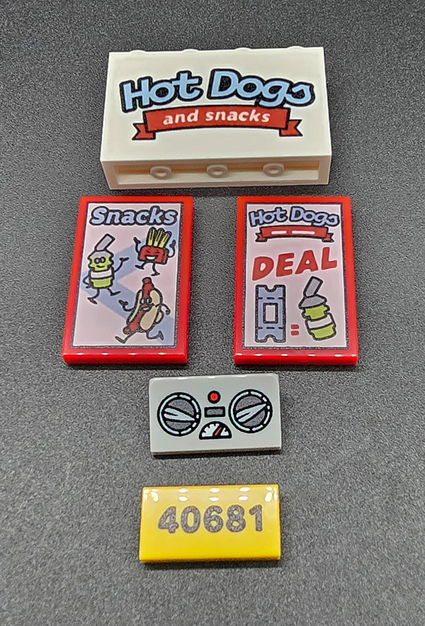 40681 Retro Food Truck Custom Package의 그림