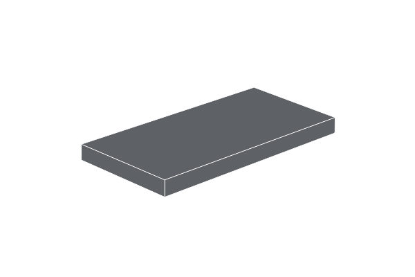 Picture of 2x4 - Tile dark bluish gray 