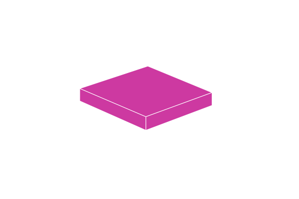 Picture of 2x2 - Tile Dark Purple 
