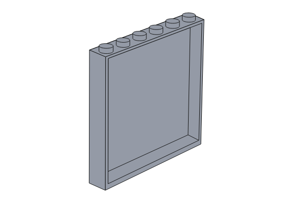 图片 1 x 6 x 5 LBG Panel