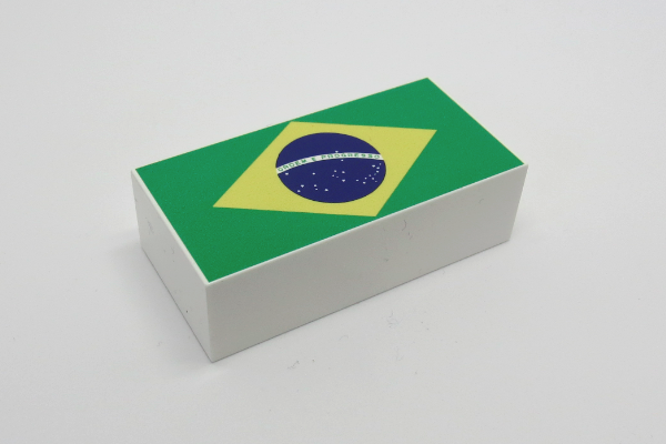 Brasilien 2x4 Deckelstein의 그림