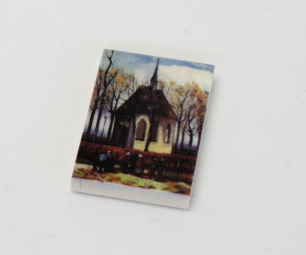 Picture of G035 / 2 x 3 - Fliese Gemälde Church