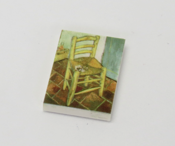 Picture of G076 / 2 x 3 - Fliese Gemälde Van Gogh's Chair