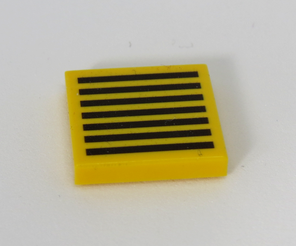 Picture of 2 x 2 - Fliese Yellow - Space Classic Gitter