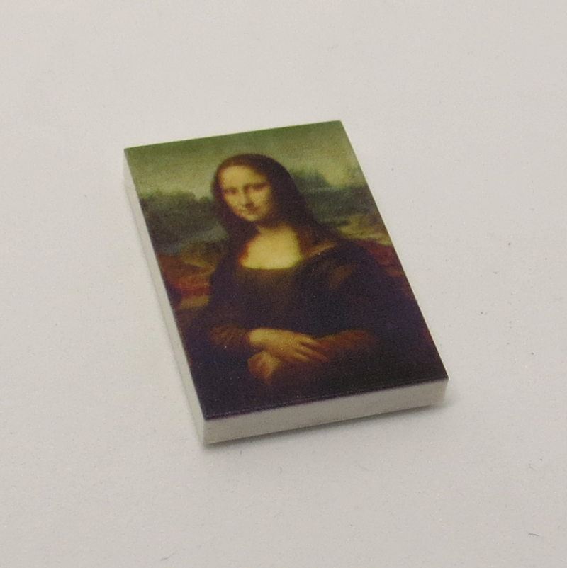 Picture of G023 / 2 x 3 - Fliese Gemälde Lisa