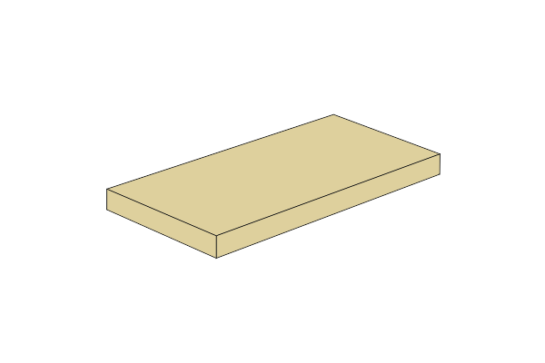Picture of 2 x 4 - Fliese Tan