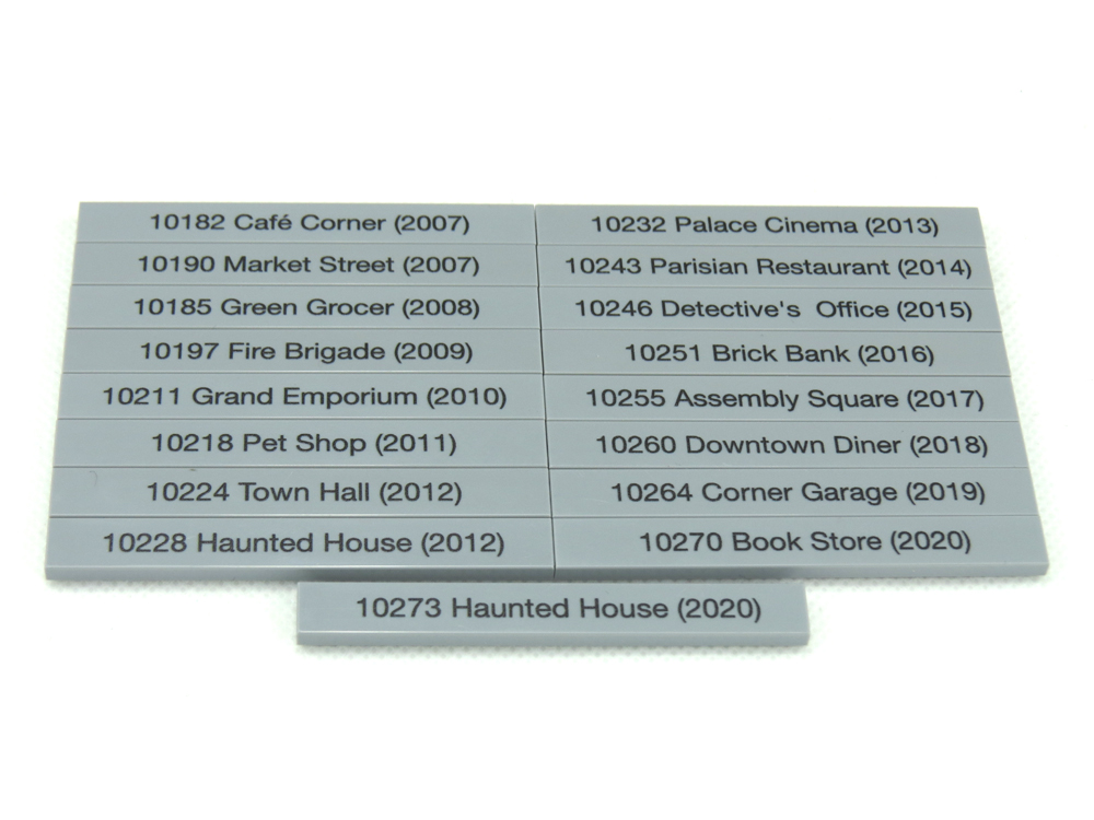 Picture of 1 x 8 - Modular house tiles