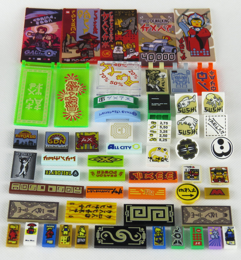 Ninjago City 70620 Custom Package (limited)の画像