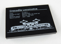 Picture of P800 / Plakette Krokodil 10277