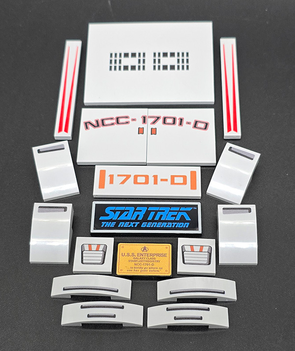 10356 Galaxy Flaggschiff Custom Package