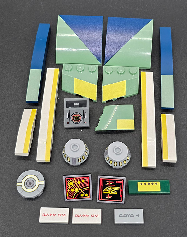 Lego 75409 Jangos Starship Custom Package