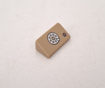 tan - Telefon - 1x2 Slope