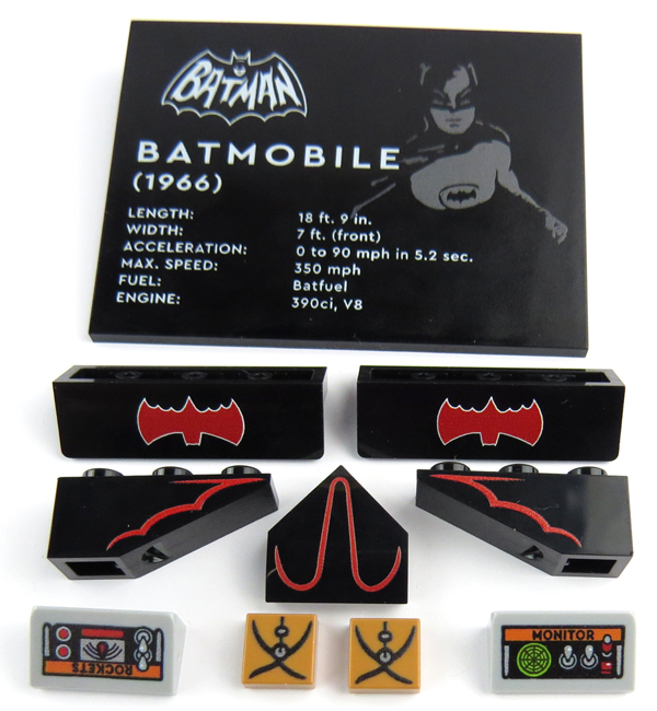 Bat Classic Car 76188 Custom Package 의 그림
