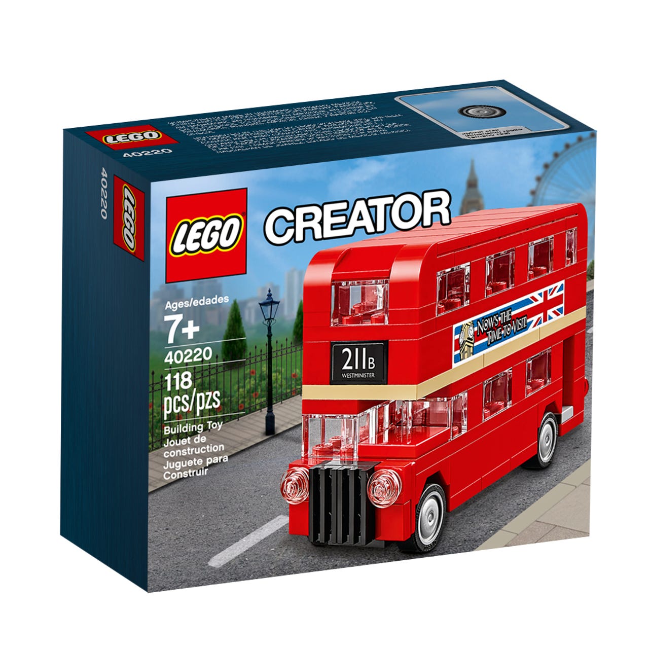 LEGO Set 40220 Mini London Bus의 그림